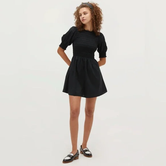 knee length dresses for ladies The Cosima Mini Nap Dress in Green Stripe
